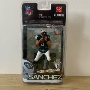 BNIB Mark Sanchez New York Jets Action Figure 2010 McFarlane NFL Series 23